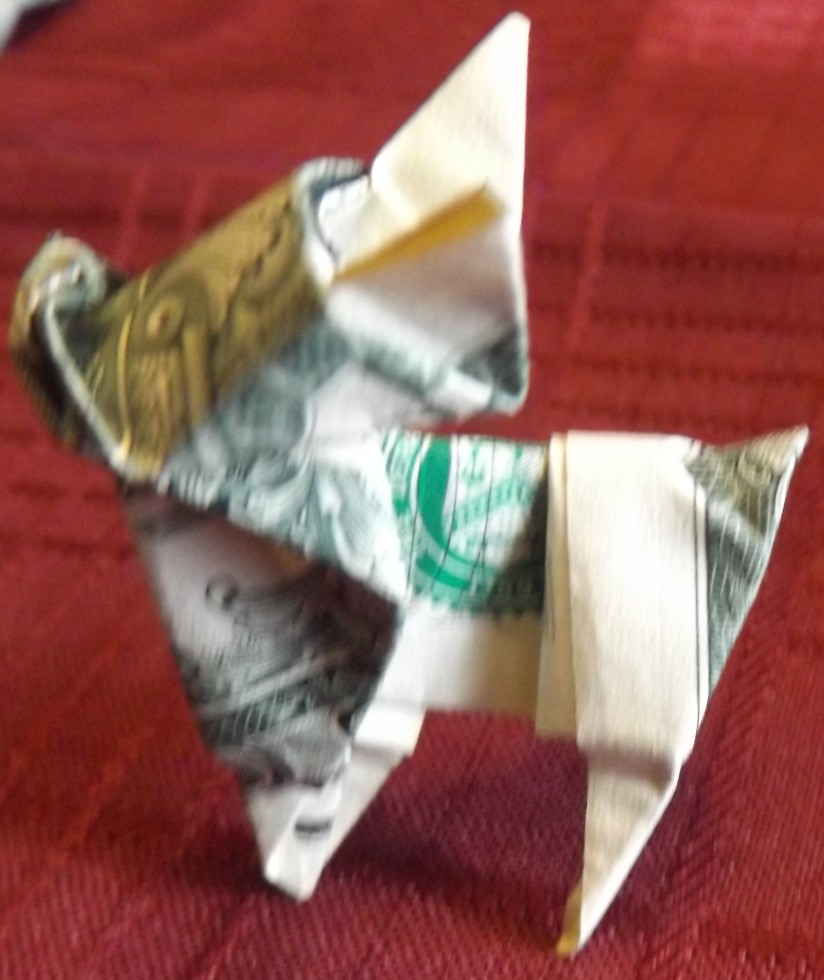 Joshua's-Origami-Folded-$1-Bills